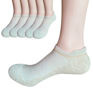 YMSOCKS 남성 발목보호 이중쿠션 스포츠양말 5족