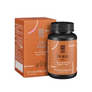 더작 맥주효모환, 140g, 3개