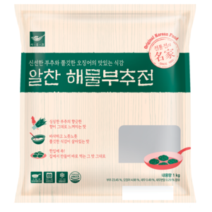 사옹원 알찬 해물부추전 1kg (30g x 34ea), 1개