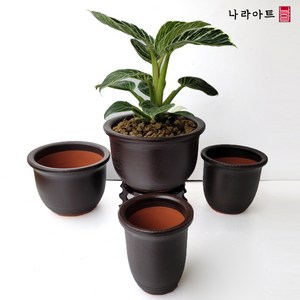 나라두레박화분(소 중 대 특대)/옹기/화분/옹기화분/국산옹기/인테리어화분/나라아트, 02.나라두레박화분[중]