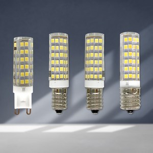 LED G9램프 E14 E17 콘램프 미니전구 냉장고핀전구, LED E17램프 4W, 주백색, 1개