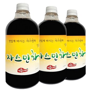 홍치마 대용량 자스민차 원액 중국집 중식당 음료 고농축 액상차 다홍치마 1000ml, 3개, 1개입