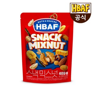 바프 넛츠앤스낵스 스낵 믹스넛, 400g, 1개