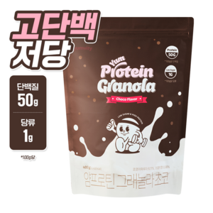 얌비티 얌프로틴 저당 그래놀라 초코, 400g, 1개