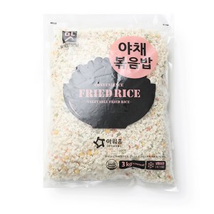 아워홈 행복한맛남 냉동 야채볶음밥 3kg, 3개