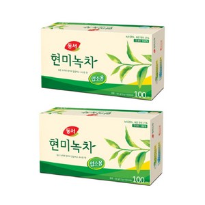 동서 현미녹차 티백, 1.5g, 100개입, 2개