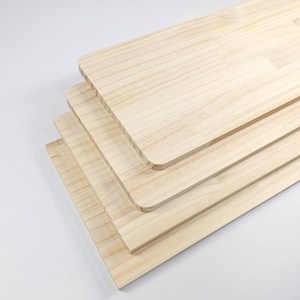엘피우드 원목 상판 선반 집성목 나무판 판재, 1개, 200x400x18T(라운딩 4면)