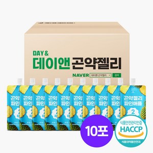 2칼로리 곤약젤리 파인애플 150g, 10개