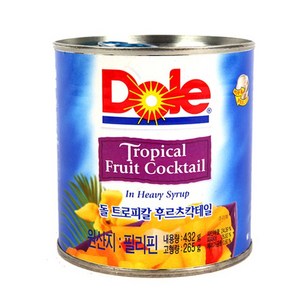 동원 Dole 후르츠칵테일 432g 원터치, 24개