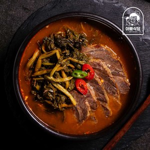 아빠식당 얼큰 소고기 시래기 국밥, 1개, 600g