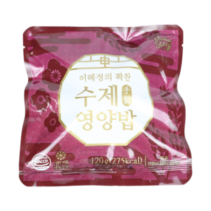 이혜정의 영양듬뿍 맛있는 수제 영양밥 (GS 사은품 증정), 120g, 20개