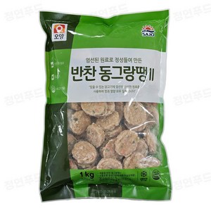 [오성식품] 반찬동그랑땡1kg 사조오양, 1개, 1kg