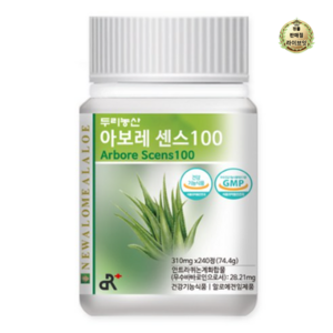 라이브잇 두리농산 알로밀 알로에 100, 74.4g, 4개