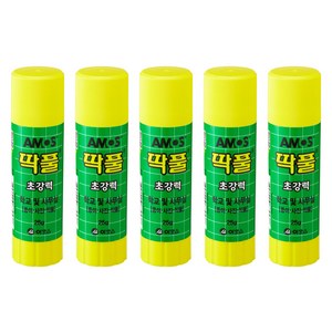 아모스 초강력 딱풀, 25g, 5개