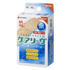 Caeve 니치반 구급반창고 케어리브 방수 타입 M 사이즈 25mm × 70mm CLB40M, 1개