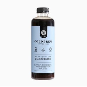 흥국 콜드브루 커피베이스 900ml, 1개, 1개