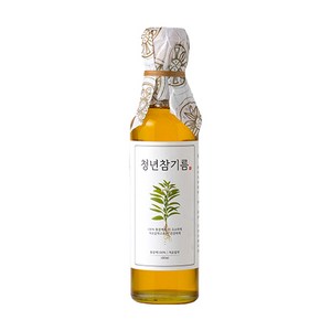 저온압착 청년 참기름, 180ml, 1개