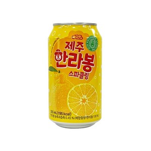 제주한라봉 스파클링 탄산 캔음료, 24개, 355ml