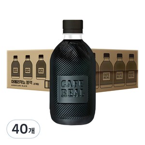 쟈뎅 까페리얼 아메리카노 블랙 무라벨, 400ml, 40개