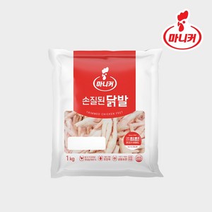 마니커 IQF 손질된 닭발(무뼈) [냉동 1kg] 국내산, 1개