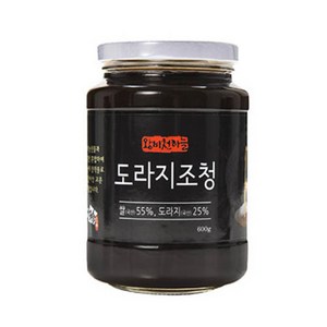 100% 국내산 수제 도라지 조청 600g 전통방식 도라지조청 꿀 도라지 물엿 기관지건강, 1개, 04_왕비천하늘 도라지조청