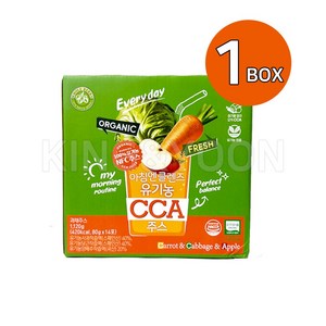 홀베리 아침엔 클렌즈 유기농 CCA 주스 14p, 1.12kg, 1개