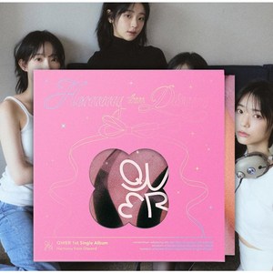 [QWER] 큐더블유이알 싱글1집 Hamony fom Discod / 아웃슬리브+포토북+콘텐츠박스+카툰포스터+포토카드1세트+엽서4종+접지포스터