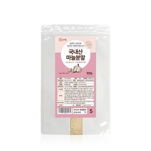 윤고집 국내산 마늘분말 가루, 1개, 500g