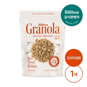 발보아 라이트 그래놀라 통곡물, 1개, 200g