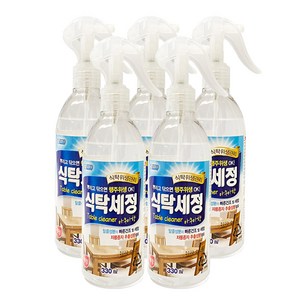 리빙굿 식탁세정제, 330ml, 5개