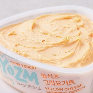 [YOZM]요즘 꾸덕한 단짠단짠 단백 황치즈 그릭요거트 100g, 2개