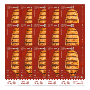 [열두닭] 오븐으로만 조리한 닭가슴살 오리지널 훈제맛, 100g, 20개