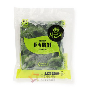 시금치(1kg) 행복한맛남(냉동) 1kg, 1개, 1kg