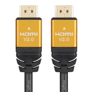 HDMI 케이블 V2.0 4K UHD 메탈골드 길이별 판매, 1개, 5m