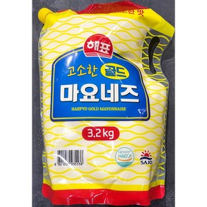 무배_사조 마요네즈 스파우트팩 3.2k X4 업소용, 3.2kg, 4개