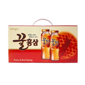 [웅진] 꿀홍삼, 180ml, 48개