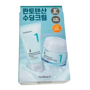 넘버즈인 1번 판토텐산 액티브 수딩크림 80ml, 2개