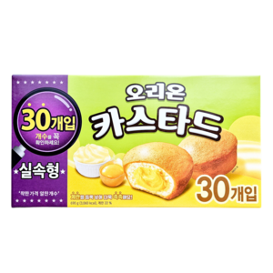 오리온 대용량 실속형 카스타드 선물 30P, 690g, 1박스