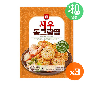 한성 새우동그랑땡1kg, 단품, 3개, 1kg