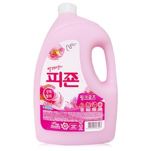 피죤 레귤러 섬유유연제 핑크로즈 본품, 3L, 1개