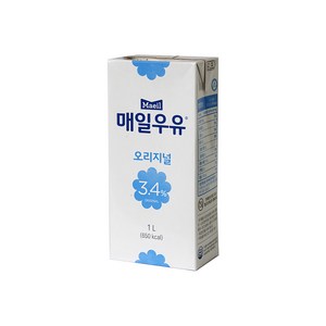 매일 멸균우유 오리지널 1000ml x 6입(1box), 1L, 6개