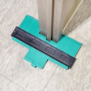 모양측정 스탠다드 윤곽게이지 27.5 x 12.5 cm 블루, 1개