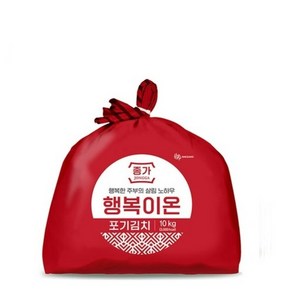 갓담근 종가집 행복이온 포기김치 10KG, 1개