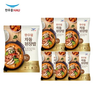 [치타마켓] 한우물 차돌 된장밥, 210g, 6개