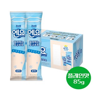 매일 얼려먹는 요구르트 엔요 85g X24개입(1box)/유산균/간식/무료배송, 85ml, 24개