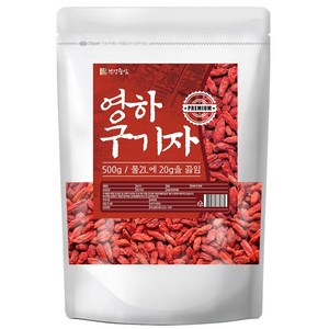 건강중심 최상품 영하 구기자 건구기자, 2개, 500g