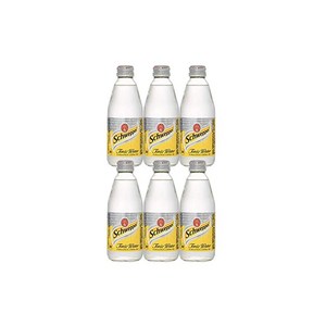 코카콜라슈웹스 토닉워터 250ml 병 x6개, 6개