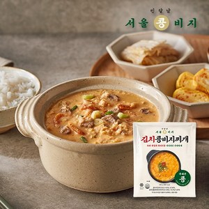 [서울콩비지] 여름철 보양식 김치콩비지찌개, 3개, 450g