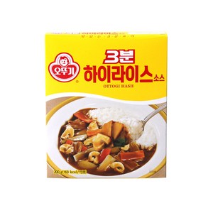 오뚜기3분 하이라이스 소스, 200g, 1개