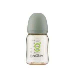 그린맘 베이직 PPSU 슬림 젖병 150ml, 포레스트 그린 150, 1개